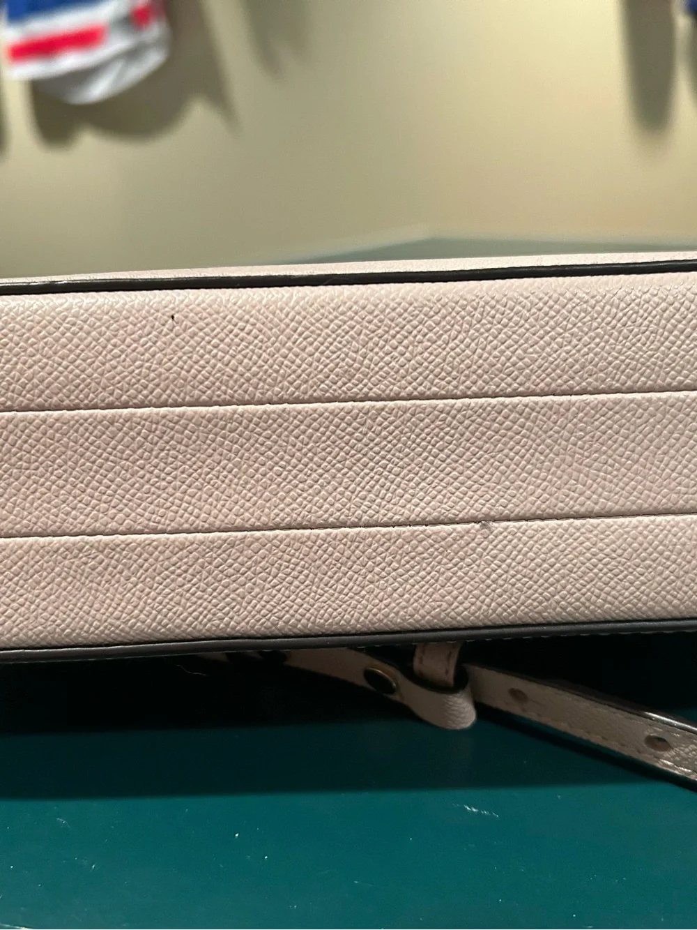Michael Kors Pale Pink Leather Crossbody Bag